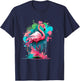 Flamingo T-Shirt - T-Shirt | Navy