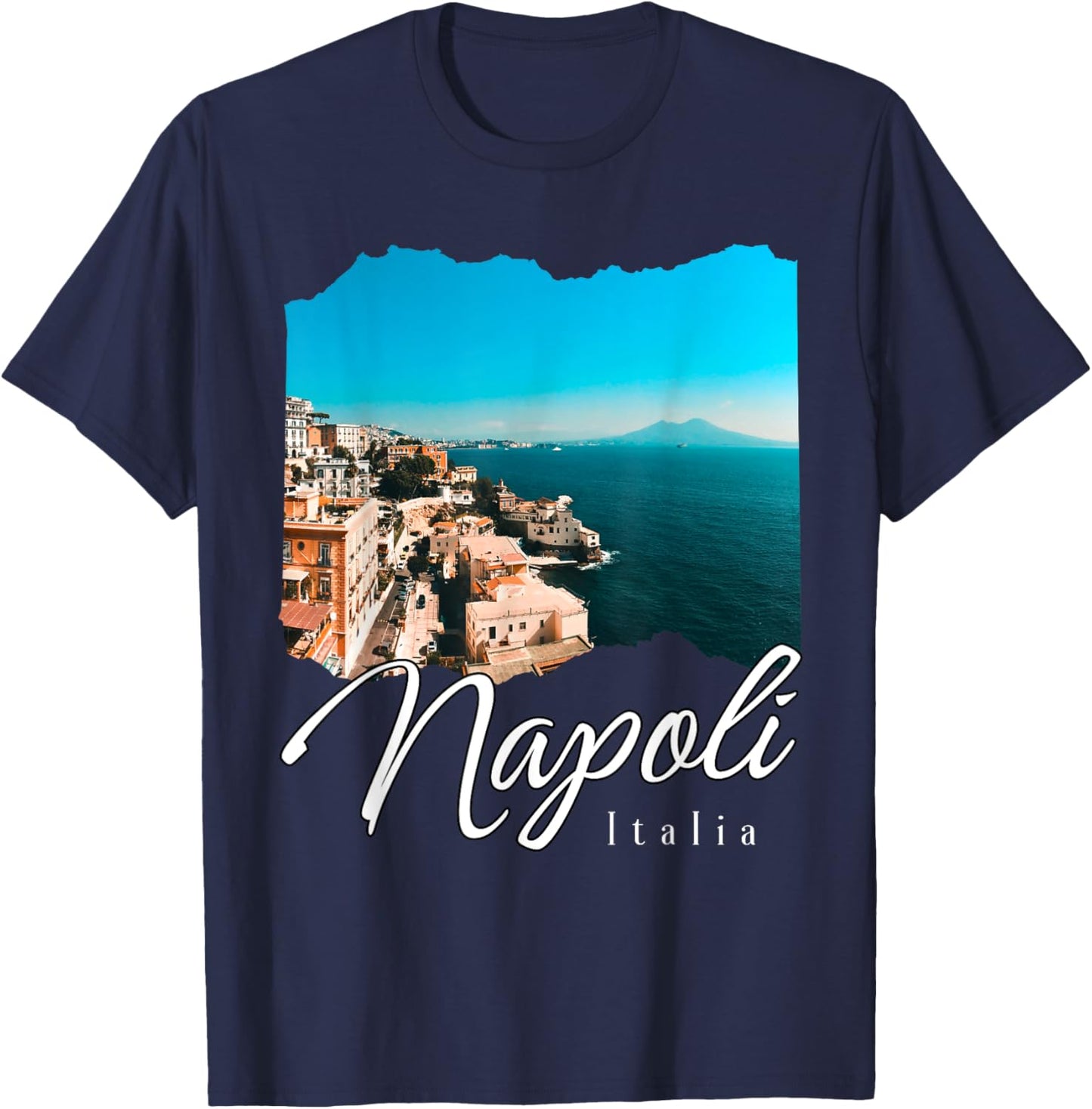 Napoli Italia / Naples Italy / Naples T-Shirt - T-Shirt | Navy