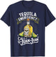 Tequila Emergency Call 9 Juan Juan Mexican party Drinko T-Shirt - T-Shirt | Navy