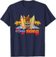 AlOHA Hawaii from the island. Feel the Tiki Spirit T-Shirt - T-Shirt | Navy