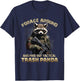 Forage Around & Find Out Tactical Trash Panda Funny Raccoon T-Shirt - T-Shirt | Navy