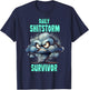 Daily Shitstorm Survivor T-Shirt - T-Shirt | Navy