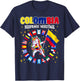 Hispanic Heritage Month Colombia kids boys girls toddlers T-Shirt - T-Shirt | Navy
