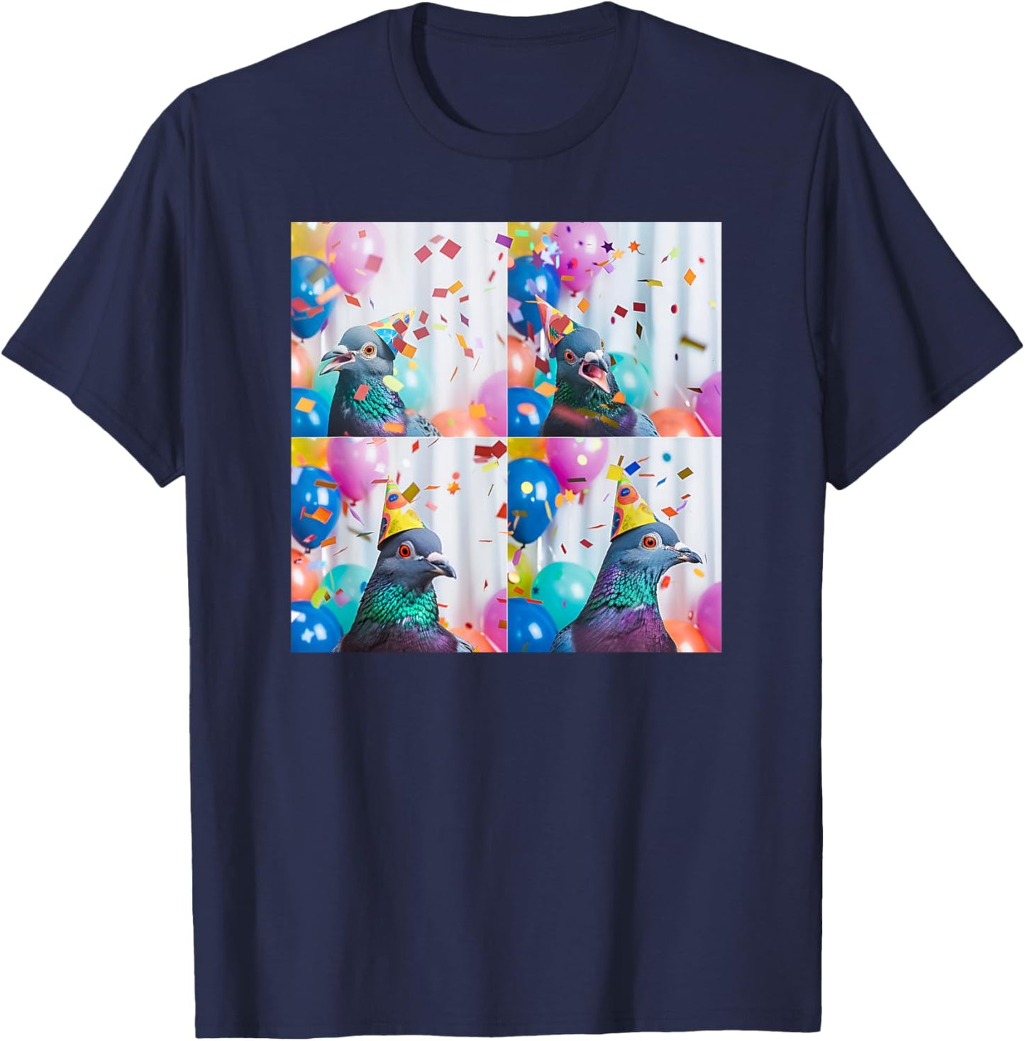 Pigeon Lover Pigeon Fancier Funny Racing Pigeon Birthday T-Shirt - T-Shirt | Navy