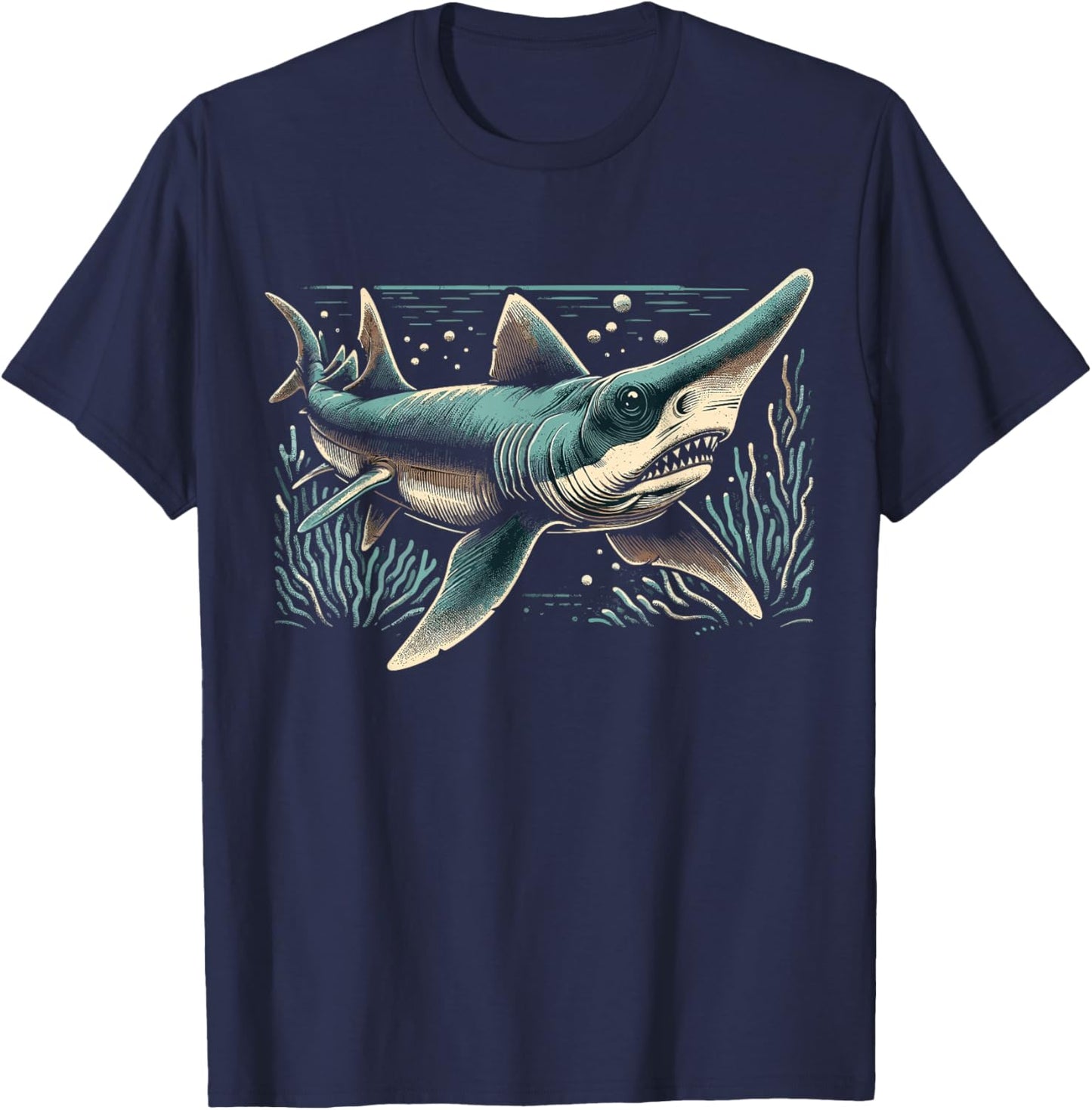 Goblin Shark T-Shirt - T-Shirt | Navy