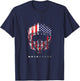 American Dirt Bike Motocross Apparel - Motocross Dirt Bike T-Shirt - T-Shirt | Navy