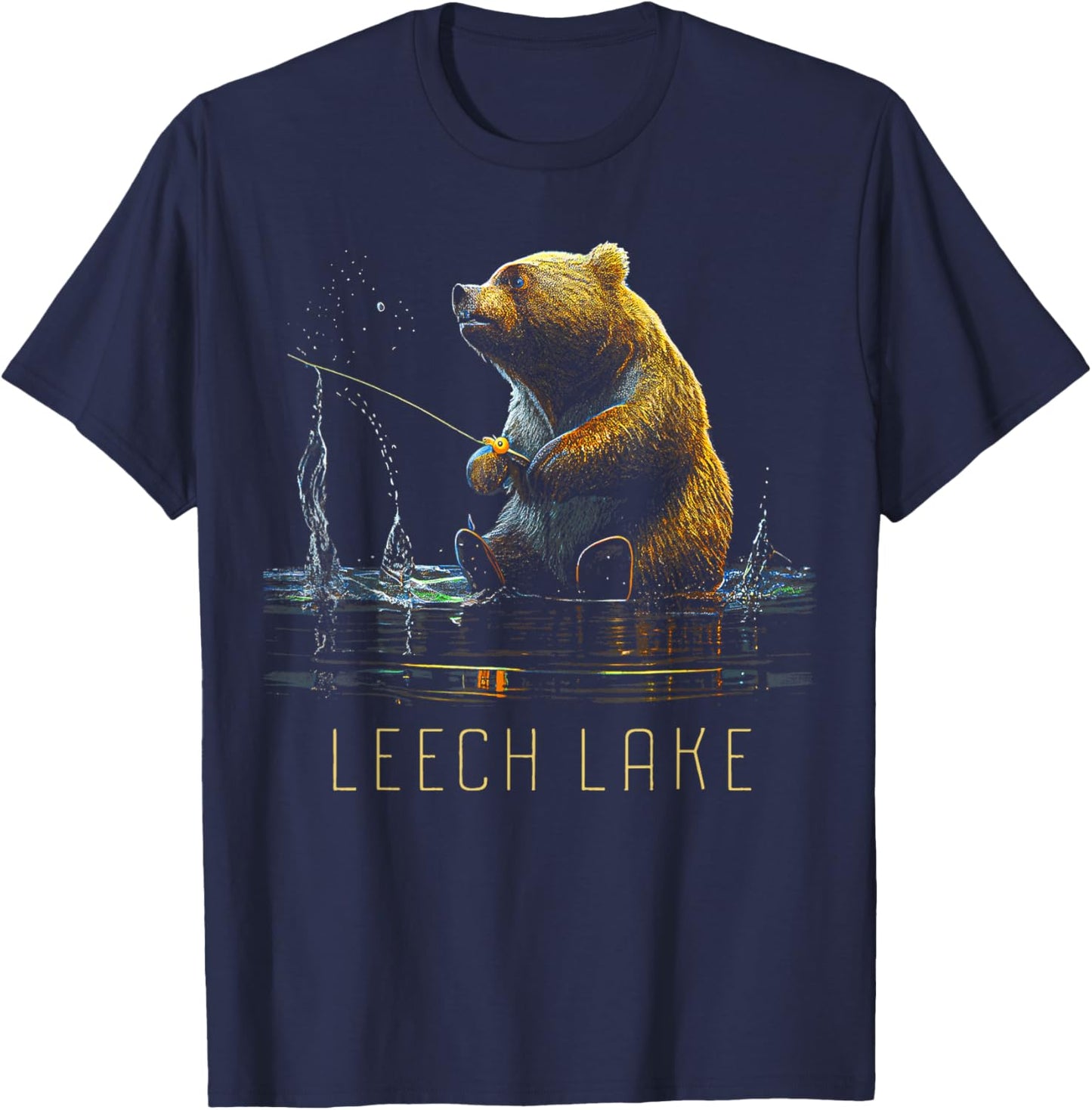 Leech Lake T-Shirt - T-Shirt | Navy