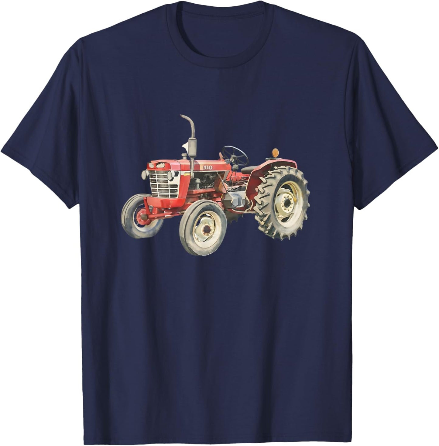 Vintage 1964 Masey Fergusons 180 Tractor T-Shirt - T-Shirt | Navy