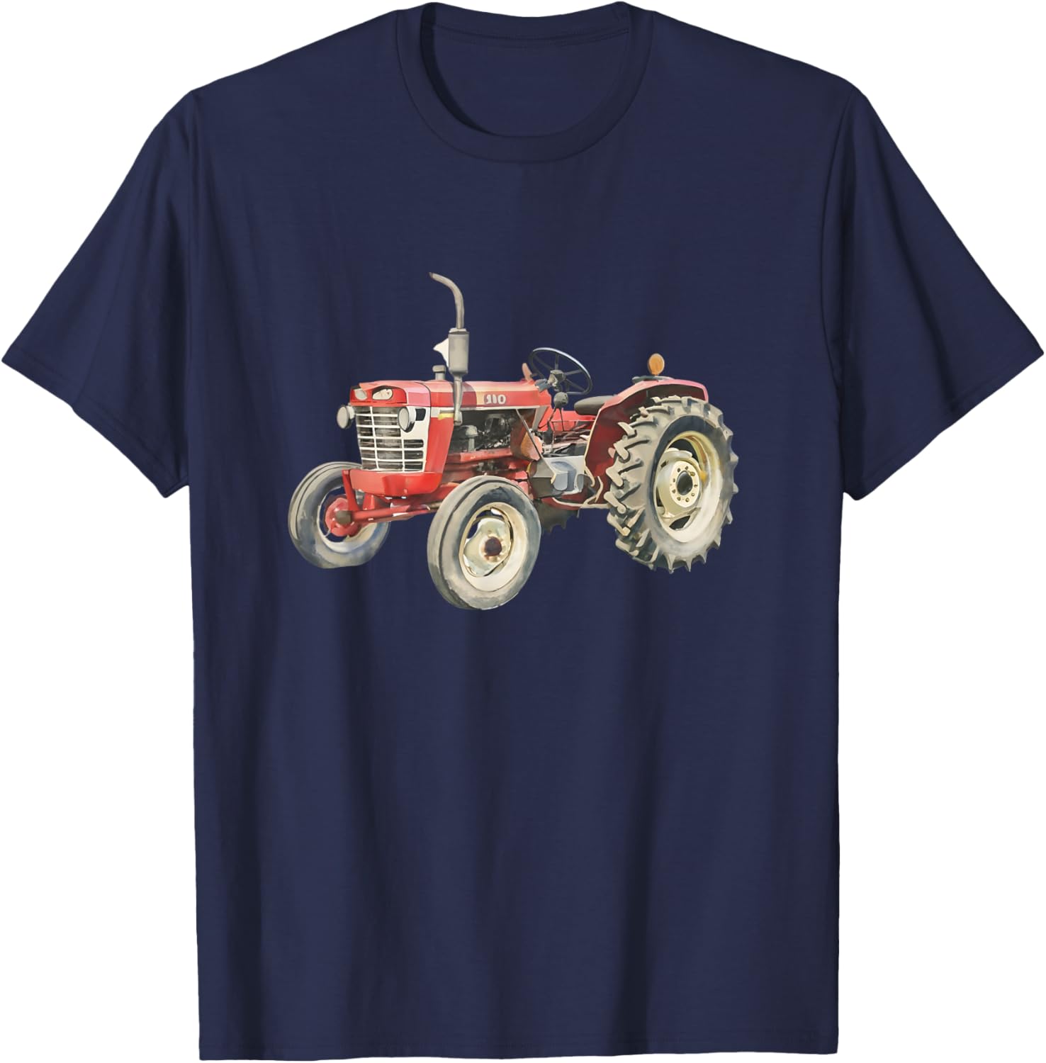 Vintage 1964 Masey Fergusons 180 Tractor T-Shirt - T-Shirt | Navy