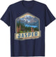 Jasper National Park Canadian Rockies US Parks Camping T-Shirt - T-Shirt | Navy