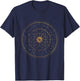 Astronomy Lover Gift Space Moon Planets Astronaut T-Shirt - T-Shirt | Navy