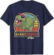 Nanniesaurus Dinosaur Nannie Saurus Family Matching T-Shirt - T-Shirt | Navy