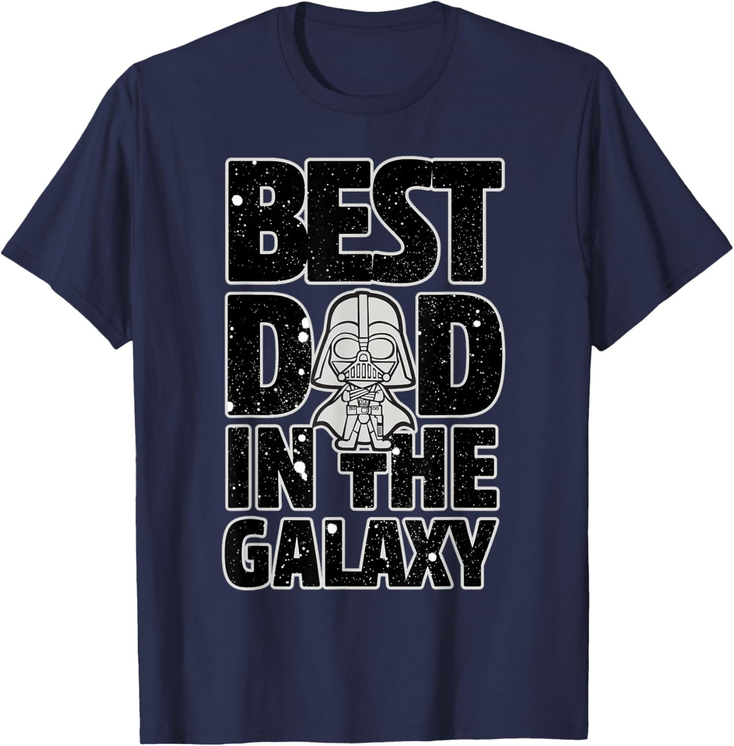 Star Wars Best Dad in the Galaxy Darth Vader T-Shirt - T-Shirt | Navy