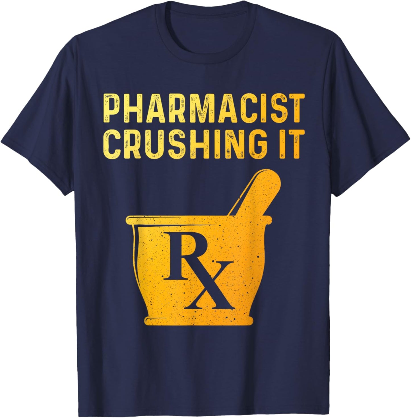 Funny Pharmacist Design Women Pharmacy Technician T-Shirt - T-Shirt | Navy