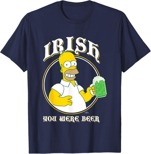 The Simpsons St. Patrick's Day Homer Irish You Were Beer