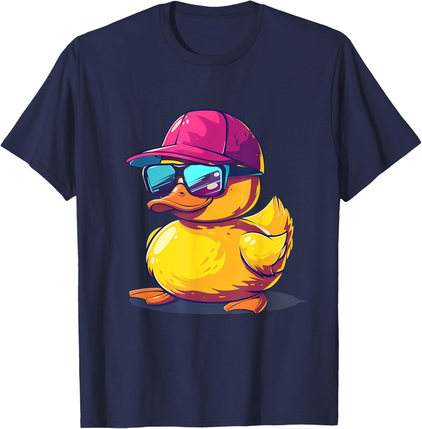 Rubber Duck Sunglasses Rubber Duck Lover Rubber Duckie T-Shirt - T-Shirt | Navy