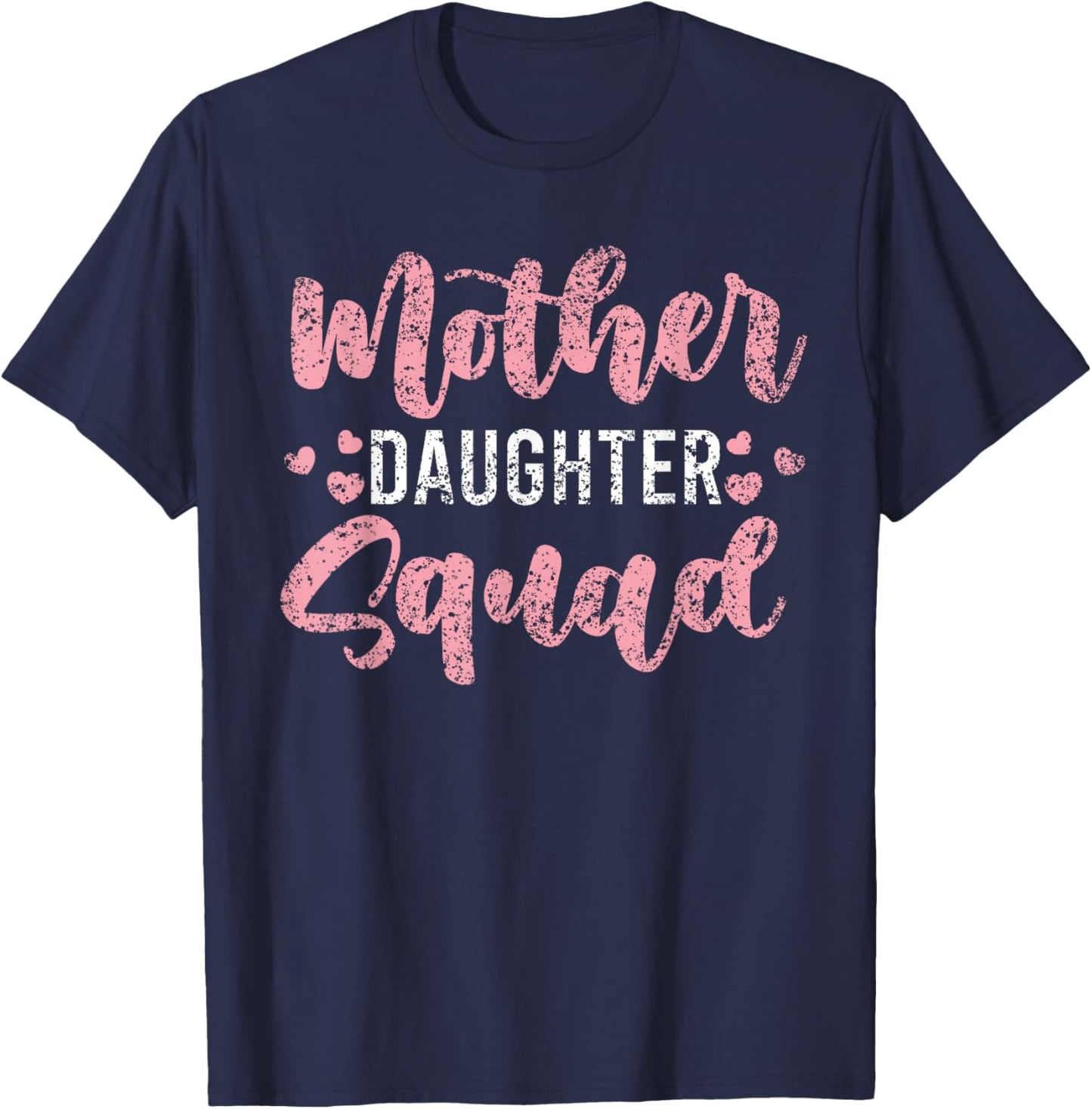 Mother Daughter Squad Mom Matching Mother Daughter Mommy T-Shirt - T-Shirt | Navy