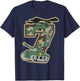 7th Birthday Boy 7 Years Old Little Military Camo Army Funny T-Shirt - T-Shirt | Navy