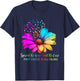 Fight Cancer In All Color Spread The Hope Find a Cure Pink T-Shirt - T-Shirt | Navy