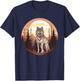 Wolf In The Forest I Kids Wolf T-Shirt - T-Shirt | Navy