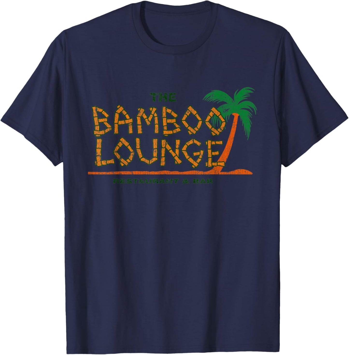 Vintage The Bamboo Lounge Goodfellas T-Shirt - T-Shirt | Navy