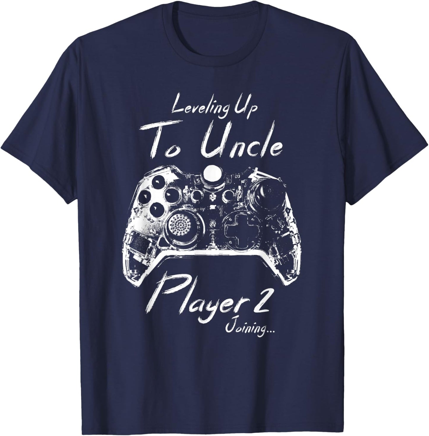 Promoted Uncle Est. 2024 Soon To Be Uncle T-Shirt - T-Shirt | Navy