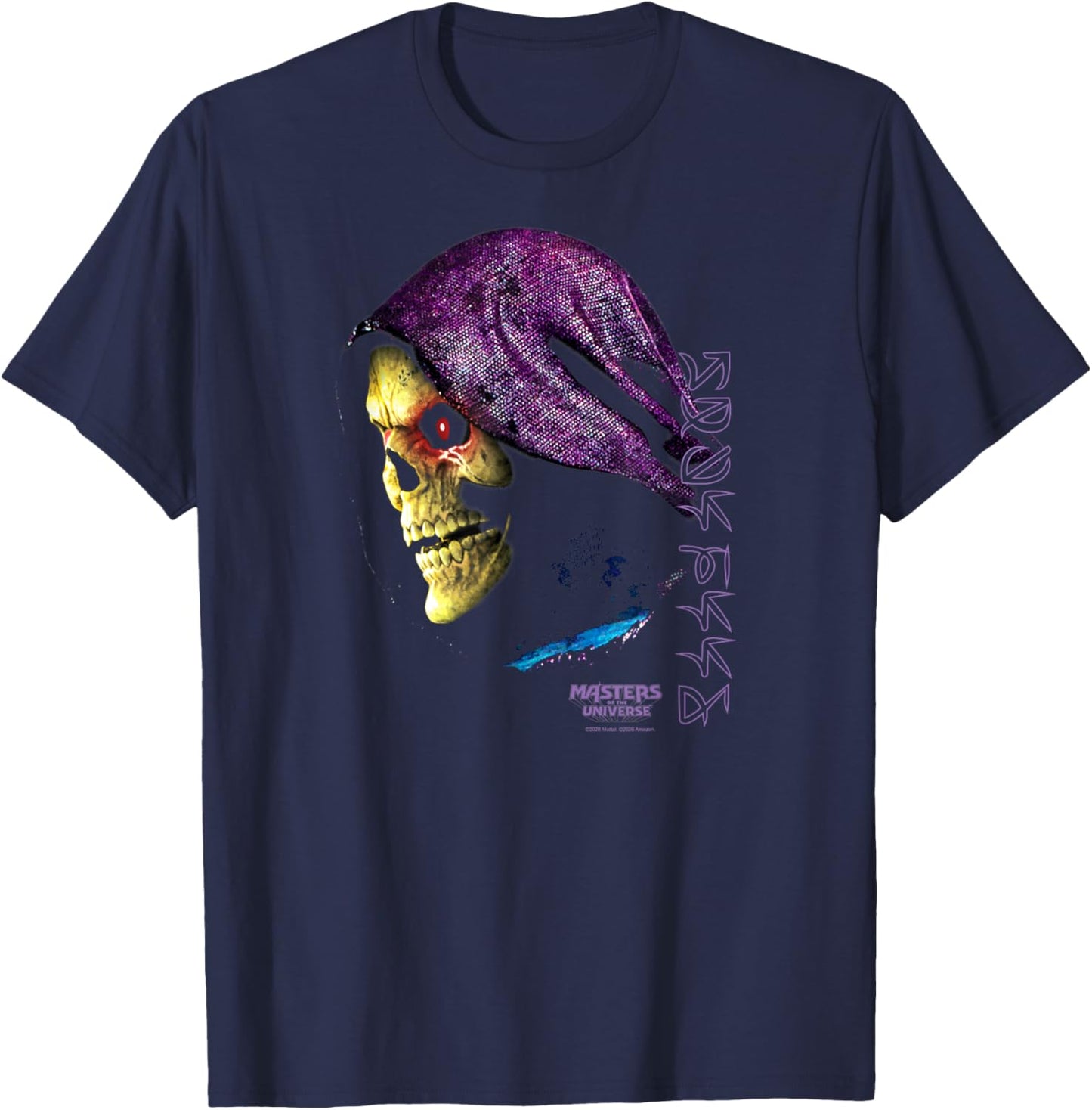 Masters of The Universe: Skeletor-Porträt T-Shirt - T-Shirt | Navy