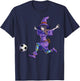 Soccer Witch Halloween Women Girls Soccer Halloween T-Shirt - T-Shirt | Navy