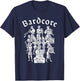 Bardcore Medieval Song Instrument Bard T-Shirt - T-Shirt | Navy