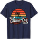 Colorful Sunset Palm Tree Best Cabana Boy Ever T-Shirt - T-Shirt | Navy