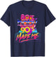 1980s 80s Baby 1990s 90s Made Me Vintage Retro Costume Party T-Shirt - T-Shirt | Navy