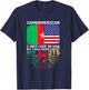 Cameroonian pride of Cameroon Origin T-Shirt - T-Shirt | Navy