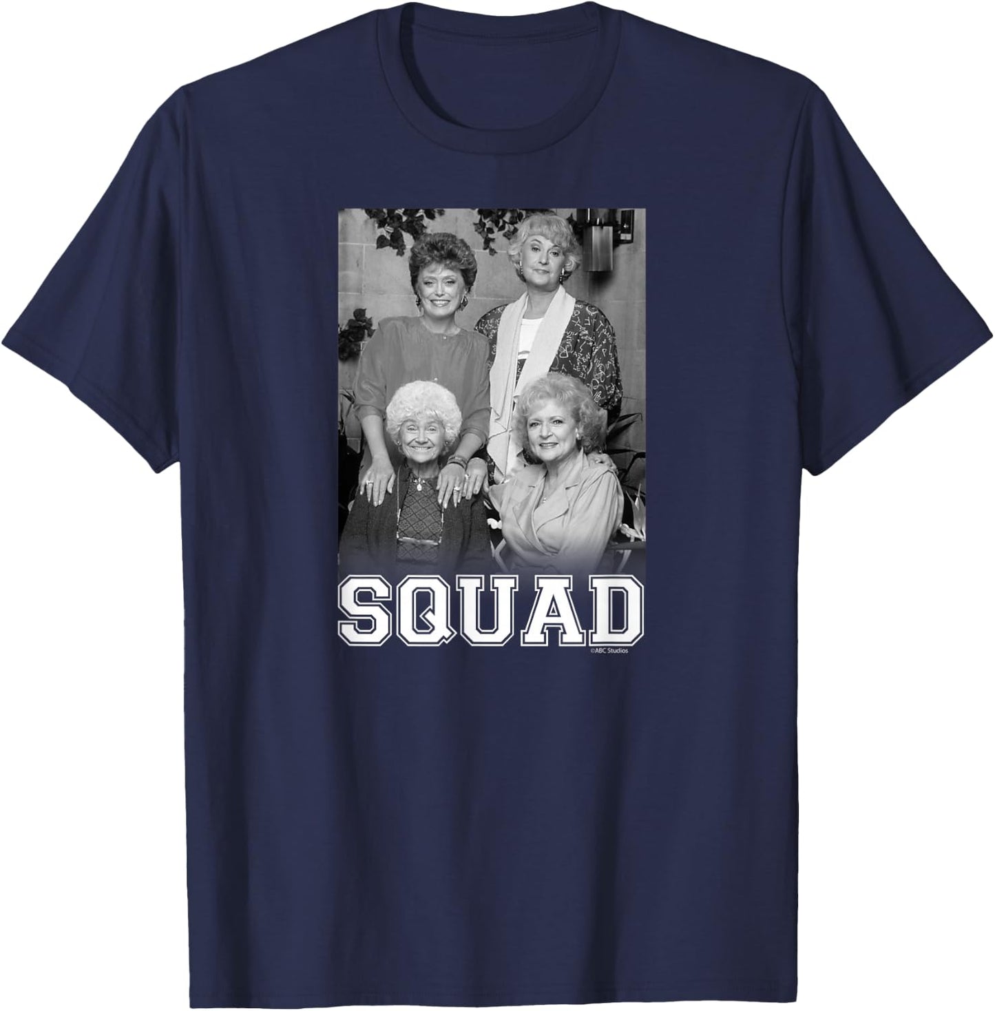The Golden Girls - Dorothy and Gang T-Shirt - T-Shirt | Navy