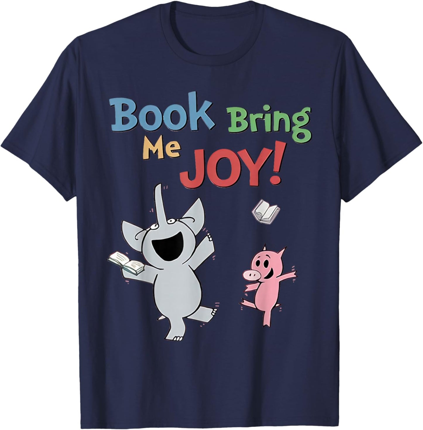 Book Bring Me Joy T-Shirt - T-Shirt | Navy