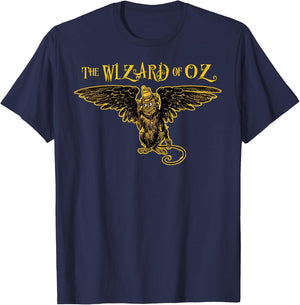Oz Wicked Witch Get My Flying Monkeys Retro The Wizard of OZ T-Shirt - T-Shirt | Navy