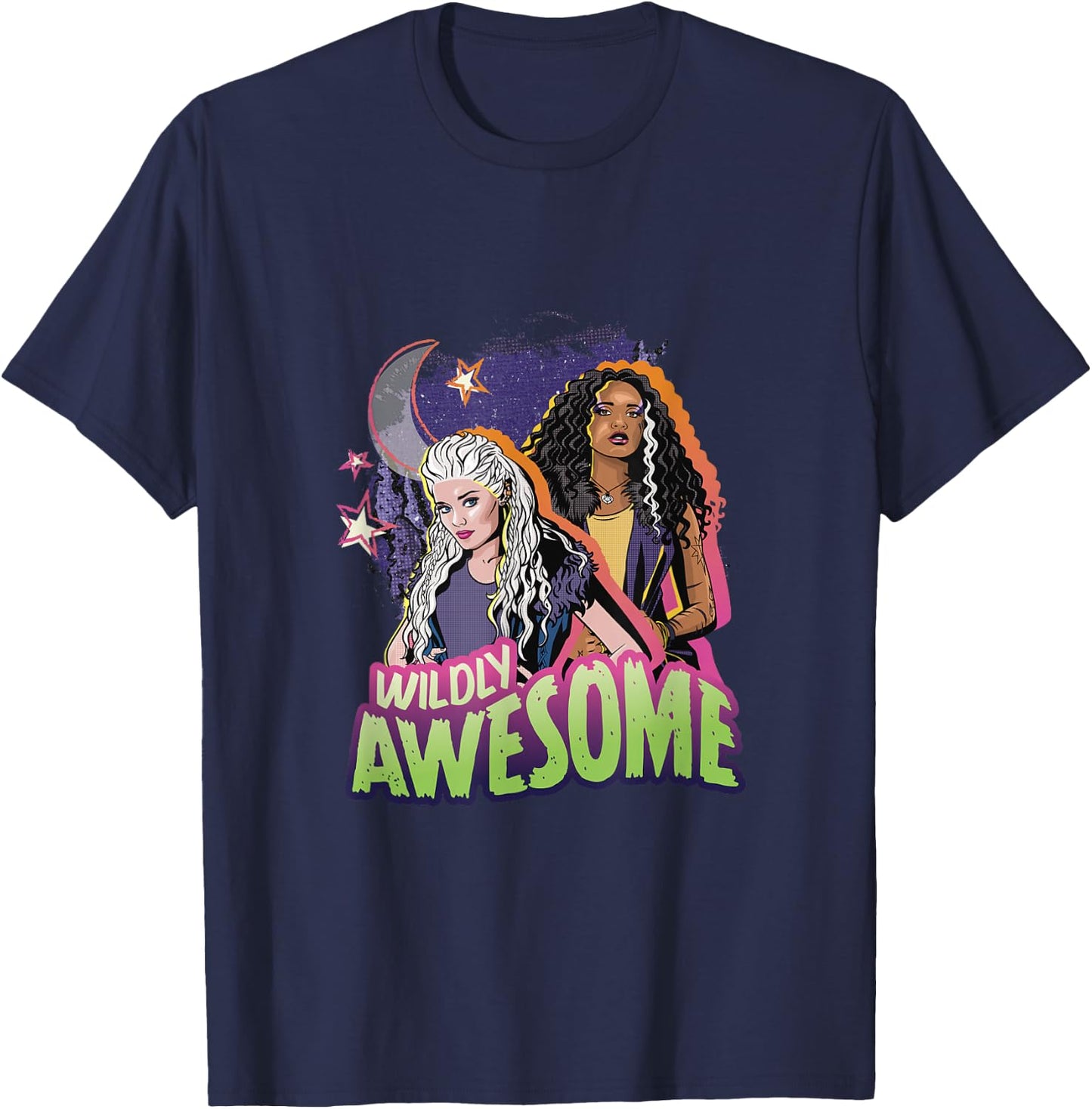 Disney Zombies 3 Addison & Willa Wildly Awesome T-Shirt - T-Shirt | Navy