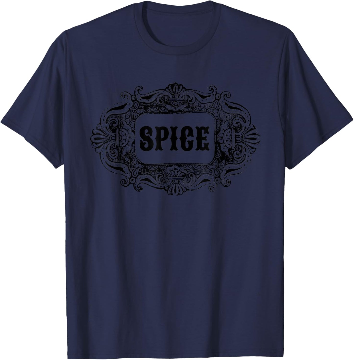 Cute Matching Retro SPICE Halloween Costume couples friends T-Shirt - T-Shirt | Navy