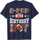 G-Pop Of The Birthday Boy Football Game Day T-Shirt - T-Shirt | Navy