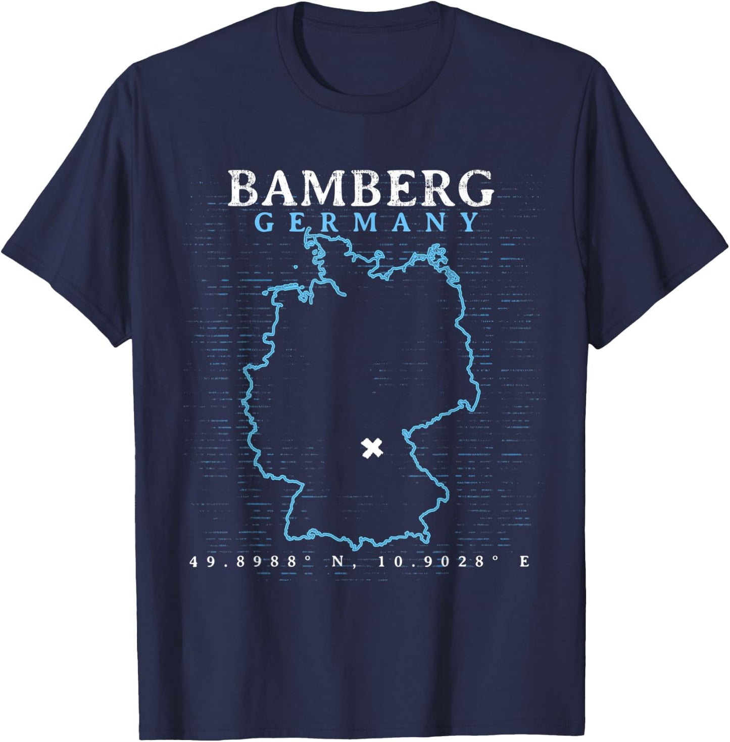 Germany Bamberg T-Shirt - T-Shirt | Navy