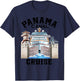 Panama Canal Transit Cruise Souvenir Commemorative Keepsake T-Shirt - T-Shirt | Navy