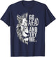 Go Ahead And Try Me Lion Courage Brave Anti Bullying T-Shirt - T-Shirt | Navy
