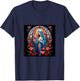 Blessed Virgin Mary Jesus Christian T-Shirt - T-Shirt | Navy