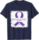 National Recovery Month Warrior Addiction Recovery Awareness T-Shirt - T-Shirt | Navy