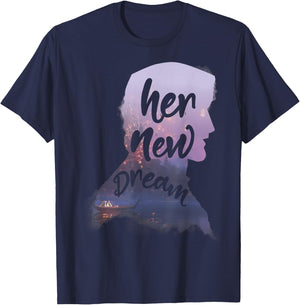 Disney Tangled Flynn Rider Her New Dream Graphic T-Shirt - T-Shirt | Navy