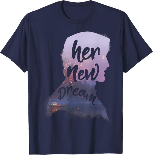 Disney Tangled Flynn Rider Her New Dream Graphic T-Shirt - T-Shirt | Navy