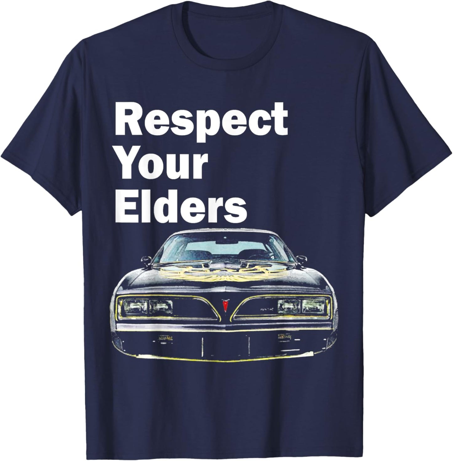 1978 78 trans am vintage black car MUSCLE CARS 70s CLASSIC T-Shirt - T-Shirt | Navy