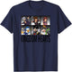 Disney Kingdom Hearts III Character Action Grid T-Shirt - T-Shirt | Navy