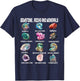 Gemstone Minerals Geology Earth Scientists Rock Collector T-Shirt - T-Shirt | Navy