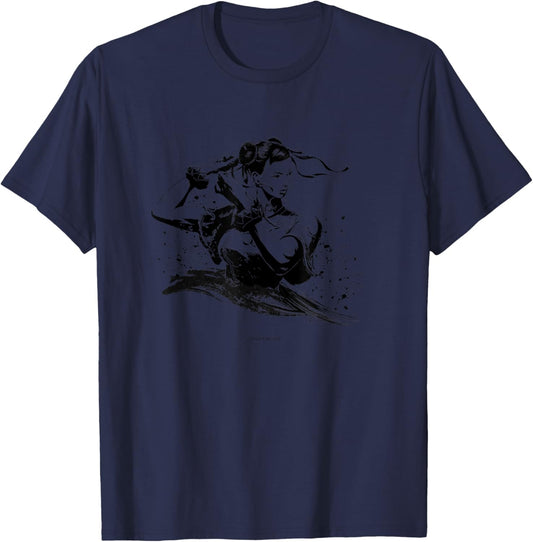 Street Fighter 6 Chun-LI T-Shirt - T-Shirt | Navy