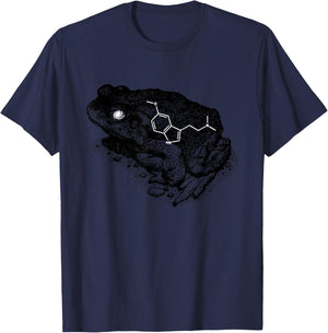 Bufo Alvarius Colorado River Toad Apparel Sonoran Desert Toad T-Shirt - T-Shirt | Navy